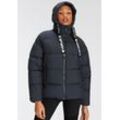 Steppjacke ICEPEAK "VACHA", Damen, Gr. 40, blau (dunkelblau), Obermaterial: 100% Polyester. Futter: 100% Polyester. Wattierung: 100% Polyester, sportlich, Jacken