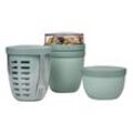 Mepal Snackpot-Set 3-tlg. sage RANGE Nordic Sage