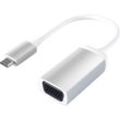 SATECHI USB-Adapter "Type-C zu VGA", silber (silberfarben), B:2,2cm H:1,3cm T:20,3cm, Adapter