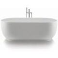 Duravit Luv Oval-Badewanne 700461000000000 160 x 75 x 46 cm, freistehend, 2 Rückenschrägen, weiß