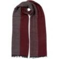 Strickschal MONTI, Damen, rot (bordeaux), Feinstrick, Materialmix, klassisch, Modetücher, aus hochwertigem Materialmix, Modeschal, maximaler Tragekomfort