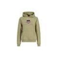 Sweatshirt GANT "Sweatshirt Archive Shield Hoodie", Jungen, Gr. 176, grün (hellgrün), Obermaterial: 78% Baumwolle CO. 22% Polyester PES., Sweatshirts