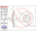 BREMBO Bremsensatz-Vorn und hinten Bremsensatz, Scheibenbremse vorne rechts links innenbelüftet 281mm für ALFA ROMEO FIAT LANCIA 51805559 51865132 717