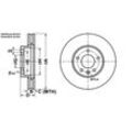 ATE Bremsensatz-Vorderachse Bremsensatz, Scheibenbremse vorne rechts links belüftet 308mm für VAG 7H0698151B 7H0615301D JZW615301E IJF141CYD3