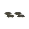 BOSCH Bremsensatz-Hinterachse Bremsensatz, Scheibenbremse hinten rechts links voll 262mm für HYUNDAI KIA TOYOTA SSANGYONG 58302B2A10 58302G0A50 583023