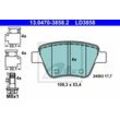 ATE Bremsensatz-Vorn und hinten Bremsensatz, Scheibenbremse vorne rechts links belüftet 312mm für SKODA SEAT VAG 1K0615601AA 1K0615301AA JZW698451Q SG