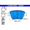 ATE Bremsensatz-Vorn und hinten Bremsensatz, Scheibenbremse vorne rechts links belüftet 312mm für SKODA SEAT VAG 1K0615601AA 1K0698151 1K0615301AA SG0