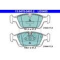 ATE Bremsensatz-Vorn und hinten Bremsensatz, Scheibenbremse vorne rechts links belüftet 280mm für SAAB MG BMW ROVER 34211162446 34112157570 3421685515