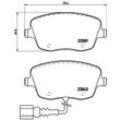 BREMBO Bremsensatz-Vorn und hinten Bremsensatz, Scheibenbremse vorne rechts links innenbelüftet 230mm für SKODA VW SEAT PEUGEOT (FAW) (SVW) RELY AUDI