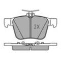 MEYLE Bremsbelagsatz, Scheibenbremse MEYLE-PD: Advanced design and technology. hinten rechts links für SKODA VW SEAT (FAW) CUPRA (SVW) AUDI 3Q0698451