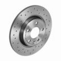 BREMBO Bremsscheibe XTRA LINE hinten rechts links Gelocht 300mm für VW (FAW) (SVW) AUDI 8K0615601M L8KD615601 8K0615601J 08.A759.1X