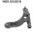 SKF Lenker, Radaufhängung vorne links mit synthetischem Fett für SKODA VW SEAT AUDI 1J0407151B 1J0407365B 1J0407365C VKDS 321102 B