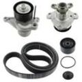 SKF Wasserpumpe + Keilrippenriemensatz mit Dichtungen für RENAULT ALFA ROMEO DACIA TOYOTA VAUXHALL MERCEDES-BENZ LANCIA OPEL NISSAN 8200725951 9316180