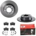 BREMBO Bremsensatz, Scheibenbremse hinten rechts links voll 255mm für SKODA VW SEAT PEUGEOT (FAW) RELY (SVW) AUDI LANCIA DS RENAULT ROEWE (SAIC) ZHONG