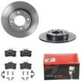 BREMBO Bremsensatz, Scheibenbremse hinten rechts links voll 247mm für SKODA VW SEAT PEUGEOT (FAW) RELY (SVW) AUDI LANCIA DS RENAULT ROEWE (SAIC) ZHONG