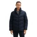 Steppjacke TOM TAILOR, Herren, Gr. XXL, blau (sky captain blau), Steppware, Obermaterial: 100% Polyester. Futter: 100% Polyester, unifarben, casual, regular fit Po-bedeckend, ohne Ausschnitt, Langarm, Jacken, mit Stehkragen