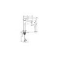 hansgrohe Metris Einhebel-Waschtischmischer 200mm 5l/min ohne Garnitur, Chrom 31185000