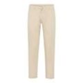 Chinohose BRAX "Style FABIO", Herren, Gr. 31, Länge 34, beige (sand), 100% Leinen, Hosen