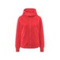 Kapuzen-Sweatjacke - Rot - Gr.: S