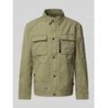 Jacke mit Kentkragen