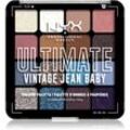 NYX Professional Makeup Ultimate Shadow Palette Lidschatten Farbton Vintage Jean Baby 16 St.