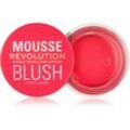 Makeup Revolution Mousse Puder-Rouge Farbton Grapefruit Coral 6 g