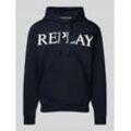 Hoodie mit Label-Print