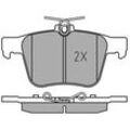 MEYLE Bremsbelagsatz, Scheibenbremse MEYLE-ORIGINAL: True to OE. hinten rechts links für SKODA VW SEAT (FAW) CUPRA (SVW) AUDI 3Q0698451AA 5G0698451 3