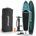 ArtSport Stand Up Paddle Board Blue Wave – Aufblasbares SUP Board Set bis 150 kg - Blau gestreift Lieferbar