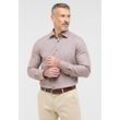 Langarmhemd ETERNA "SLIM FIT", Herren, Gr. 38, Normalgrößen, beige, 100% cotton, schmal, Langarm Manschette, Hemden, NON IRON (bügelfrei)