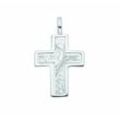 Kette mit Anhänger ADELIA´S "925 Silber Kreuz Anhänger", silber, Halsketten, Damen, Silber 925 (Sterlingsilber), Schmuckset - Set mit Halskette