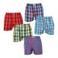 5PACK Herren Boxershorts Styx klassischer Gummizug mehrfarbig (5A091320) M Mehrfarbig