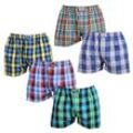 5PACK Herren Boxershorts Styx klassischer Gummizug mehrfarbig (5A103640) L Mehrfarbig