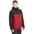 Funktionsjacke JACK WOLFSKIN "WEILTAL 2L JKT M", Herren, Gr. M (50), rot (adrenaline, rot), Oberstoff: 100% POLYESTER; Kontrastmaterial 1: 100% POLYESTER; Futter 1: 100% POLYESTER ; Futter 2: 100% POLYESTER Futter 3: 100% POLYESTER, Jacken