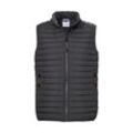 Steppweste "GS 83 MN QLTD VST", Herren, Gr. L, grau (anthrazit), Oberstoff: 100% Polyester (recycelt), Futter: 100% Polyester (recycelt), Wattierung: 100% Polyester, G.I.G.A. DX BY KILLTEC, sportlich, Westen, Wasserabweisende, warme Herrenweste, PFAS-frei, recyceltes Material