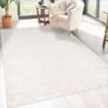 Hochflor-Teppich CARPET CITY "City Shaggy", beige (creme), B:200cm H:30mm L:290cm, Polypropylen, Teppiche, Robuster Langflor Teppich uni, besonders flauschig weich