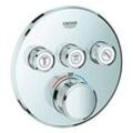 Grohe Grohtherm Smartcontrol Thermostat 29121000 mit 3 Absperrventilen, chrom