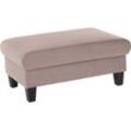 Stauraumhocker COTTA "Morven", braun (mud), B:100cm H:45cm T:65cm, Microfaser PRIMABELLE (100% Polyester), Flachgewebe (100% Polyester), Samtstruktur (100% Polyester), Hocker, Hocker mit Stauraum Polsterhocker, mit Stauraum