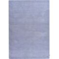 Hochflor-Teppich TOM TAILOR HOME "Shaggy Teppich Cozy", blau (hellblau), B:160cm H:25mm L:230cm, Polyester, Teppiche, Uni Farben, auch in Pastell Farben, weich & kuschelig