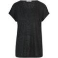 Rundhals-Shirt Peter Hahn schwarz, 42