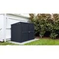 Globel Gerätehaus "Tonnen-Depot Easy" 5x3 - 2bins, anthrazit