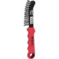 KS Tools Stahldraht-Bremssattel-Drahtbürste 2-reihig, spitz - 201.2321