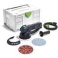 Festool RO 150 FEQ-Plus ROTEX Getriebe Exzenterschleifer 720W 5mm Hub ( 571805 ) im Systainer + 50x Schleifscheiben P60