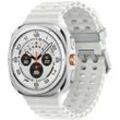 Samsung Galaxy Watch Ultra, L705, 3,81 cm (1.5"), AMOLED, Touchscreen, WLAN, GPS, Titanium Weiß, Armband Weiß