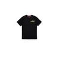 T-Shirt ALPHA INDUSTRIES "Alpha Industries Men - T-Shirts Pearl Harbor T Back Print", Herren, Gr. L, schwarz, Obermaterial: 100% Baumwolle, Kurzarm, Shirts