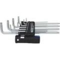 KS Tools 3 in 1 Torx-Winkelstiftschlüssel-Satz,10-tlg XL - 920.2540