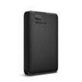 WESTERN DIGITAL externe HDD-Festplatte "WD Elements Portable 6TB", schwarz, B:12cm H:9cm T:2cm, Festplatten