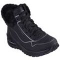 Keilsneaker SKECHERS "UNO RUGGED", Damen, Gr. 36, schwarz, Lederimitat, metallic, sportlich, Schuhe Sneaker, Sneaker, Keilsneaker, Winterboots mit hochwertiger Dämpfung