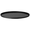 Blomus Tablett Peasy , Schwarz , Metall , rund , 1.5 cm , Tischkultur & Servieren, Tabletts