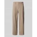 Straight Leg Hose mit Strukturmuster